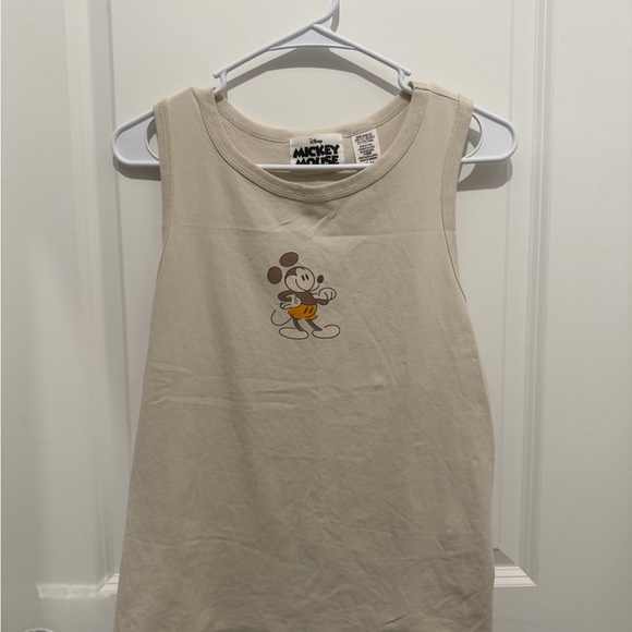 Disney Tops - Disney Mickey Mouse Cream Tank Top